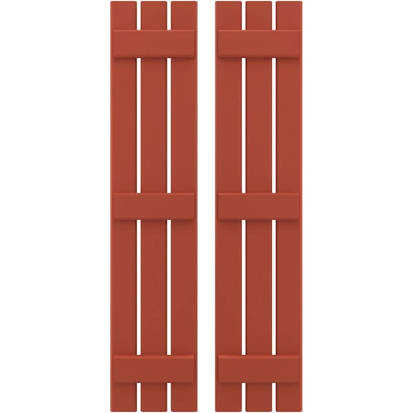 Ekena Millwork Americraft 3-Board, 3 Batten Exterior Real Wood Spaced Board-n-Batten Shutters, ARW401SB311X83CLH, PR ARW401SB311X83CLH - main